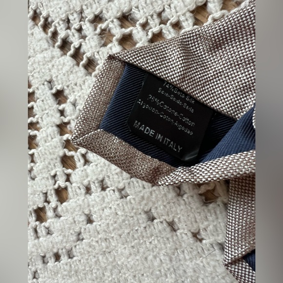 Van Gils Cotton/Silk Tie (2 for $25) - Picture 3 of 3